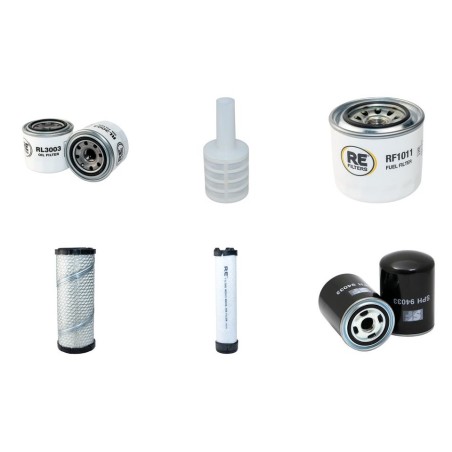 JOHN DEERE 997 Filter Service Kit w/Yanmar 3Tnv82A-Bkjmz Eng.