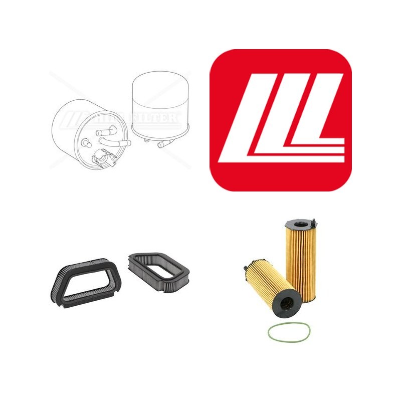 AUDI A 8 4.0 TDI Filter Service Kit w/ ASE Eng.   YR  03.03-07.05 275 CH 4E
