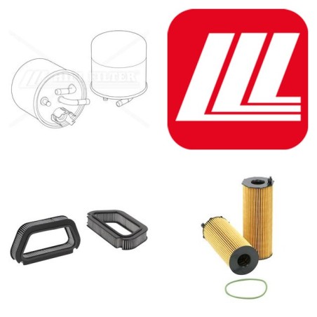 AUDI A 8 4.0 TDI Filter Service Kit w/ ASE Eng.   YR  03.03-07.05 275 CH 4E