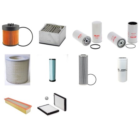 Filter Kit for John Deere T660 with John Deere 6090HZ011 Engine Year 2013