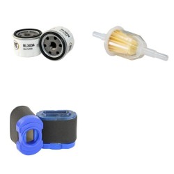 Filter Kit for John Deere X130R with Briggs-Stratton Engine