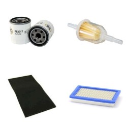 John Deere X300R Filter Service Kit with Kawasaki Engine