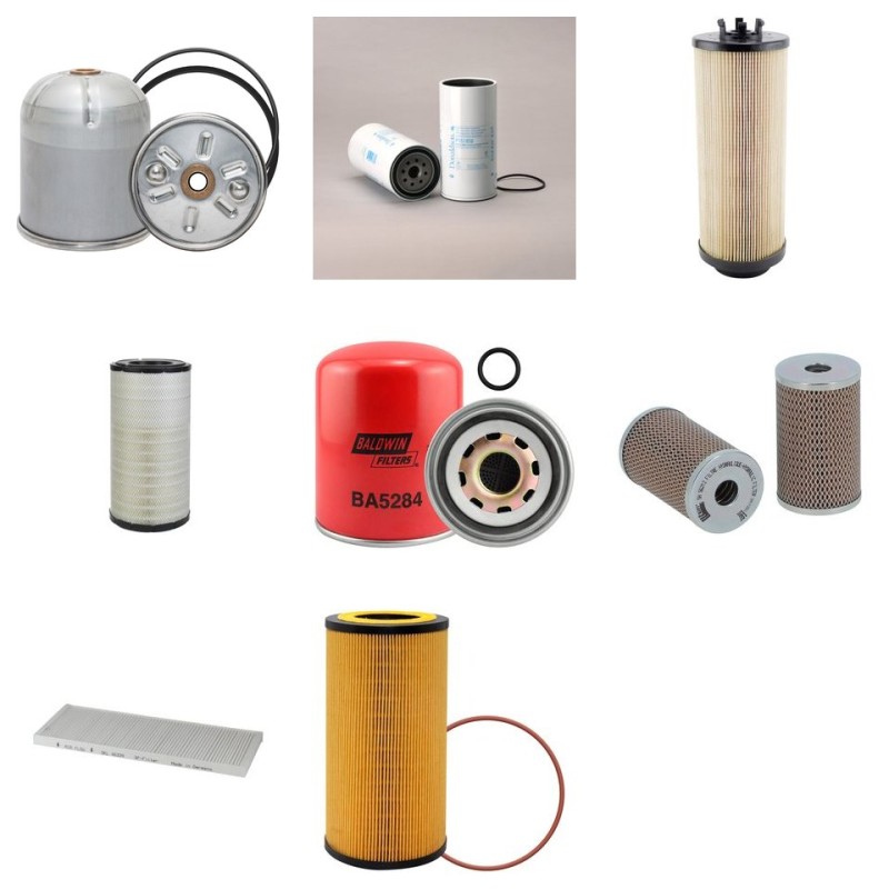 JONCKHEERE JHD/JSD/SHD 122-430 Filter Service Kit w/DAF XE315C Eng.   YR  02.06- 428 CH