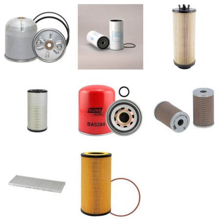 JONCKHEERE JHD/JSD/SHD 122-430 Filter Service Kit w/DAF XE315C Eng.   YR  02.06- 428 CH