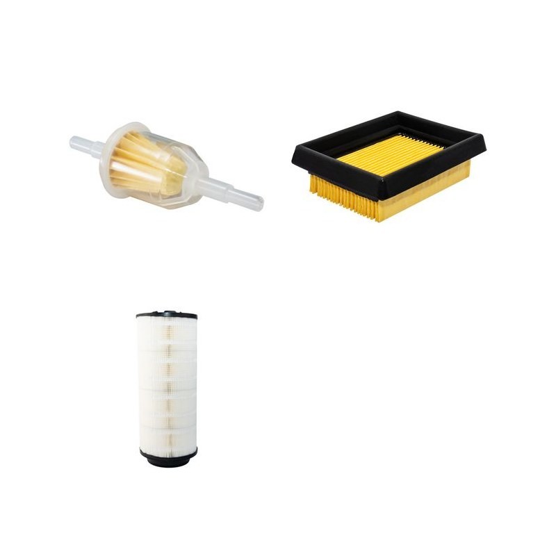JUMBO POSE BORDURE Filter Service Kit w/HONDA GXV340 Eng.