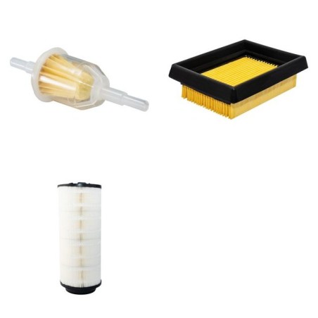 JUMBO POSE BORDURE Filter Service Kit w/HONDA GXV340 Eng.