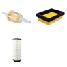 JUMBO POSE BORDURE Filter Service Kit w/HONDA GXV340 Eng.