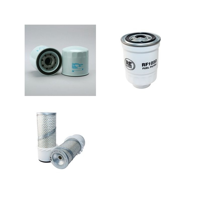 JUNGHEINRICH DFG 16-20 AF Filter Service Kit Air Oil Fuel Filters w/ISUZU  Eng.
