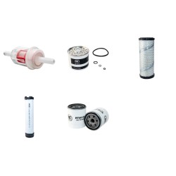 JUNGHEINRICH DFG 320 Filter Service Kit Air Oil Fuel Filters w/Perkins 404C-22 Eng.