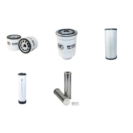 JUNGHEINRICH DFG 435 Filter Service Kit w/Mitsubishi S4S-DP Eng.   YR  2007-