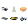 KAESER M 13 Compressor Filter Service Kit w/ HONDA GX620K1 Eng.