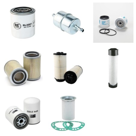 KAESER M 50 PE.1 Filter Service Kit w/Kubota V1505TEU1 Eng.   YR  2014-