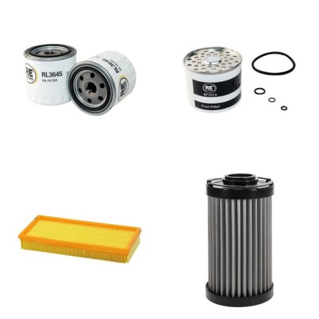 KAISER KAMO 18 Filter Service Kit w/Lombardini Eng.
