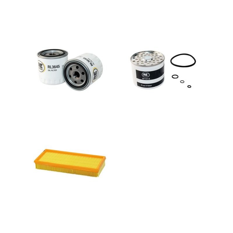 KAISER KAMO 18 Filter Service Kit Air Oil Fuel Filters w/Lombardini  Eng.