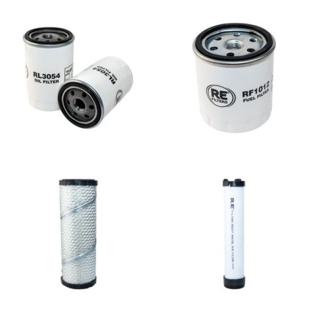 KAISER KAMO 35 MOBIL Filter Service Kit Air Oil Fuel Filters w/Lombardini  Eng.