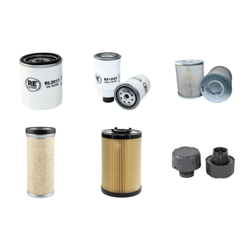 KAISER S 1-3 TF Filter Service Kit w/Deutz Bf4L2011 Eng. 2004-