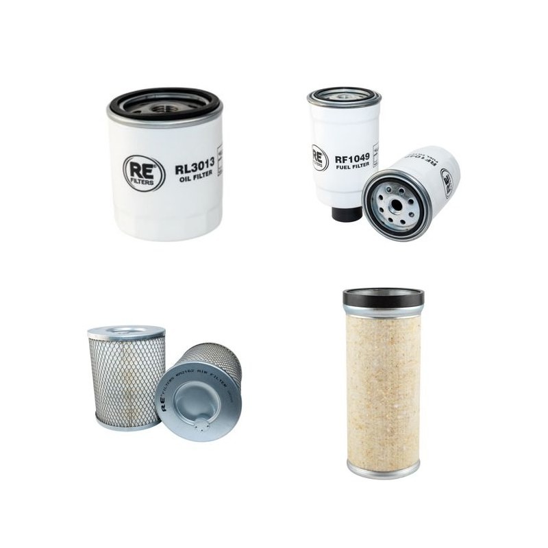 KAISER S 1-3 TF Filter Service Kit Air Oil Fuel Filters w/Deutz BF4L2011 Eng.   YR  2004-