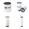 KAISER S 1-4 Filter Service Kit Air Oil Fuel Filters w/Deutz  Eng.   YR  2010-