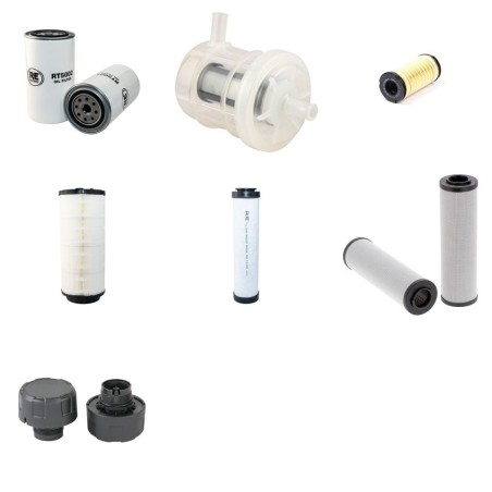 KAISER S 2-3 Filter Service Kit w/Perkins 1104C-44 Eng. 2004-