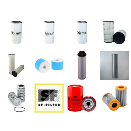 KALMAR DCF 80 Filter Service Kit w/VOLVO TAD760VE Eng.   YR  2008-