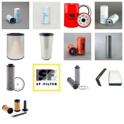 KALMAR DRG 450-60C5X Filter Service Kit w/VOLVO TAD1171VE Eng.   YR  08.2015