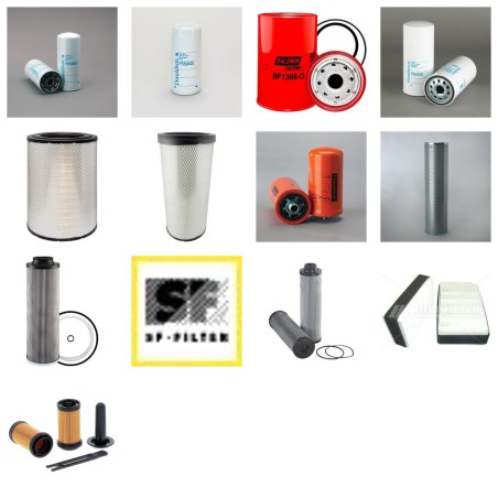 KALMAR DRG 450-60C5X Filter Service Kit w/VOLVO TAD1171VE Eng.   YR  08.2015