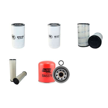 KAMAZ 5308 Filter Service Kit w/CUMMINS ISBE4-300 Eng.   YR  09.06-