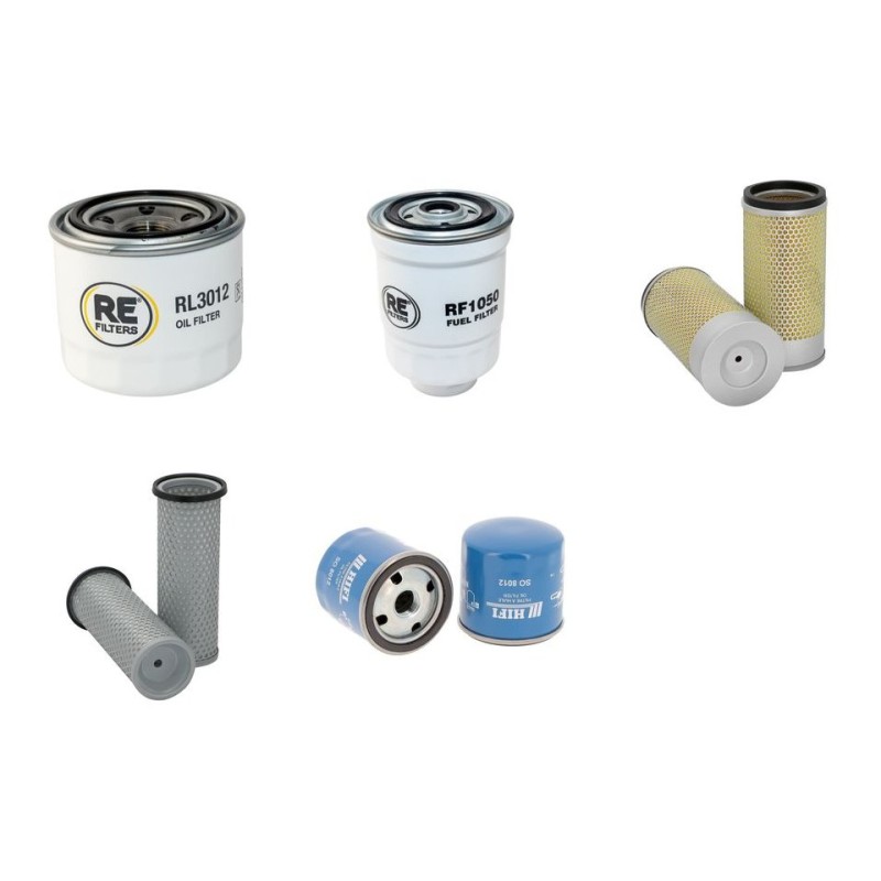 KARGO TH 30-40 K Filter Service Kit w/Yanmar 4Tne98 Eng.