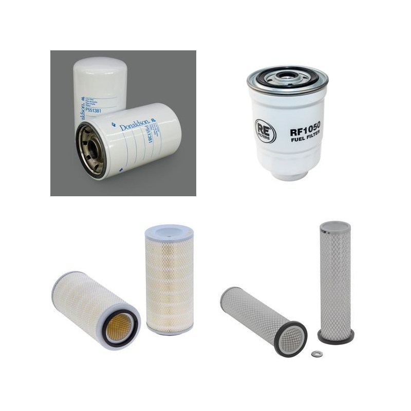 KARGO TH 40-50 K Filter Service Kit w/Isuzu A6BG1-05 Eng.
