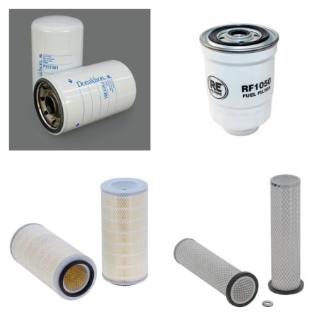 KARGO TH 40-50 K Filter Service Kit w/Isuzu A6BG1-05 Eng.