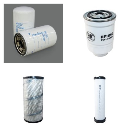 KARGO TH 50-100 Filter Service Kit w/Isuzu A6Bg1-02 Eng.