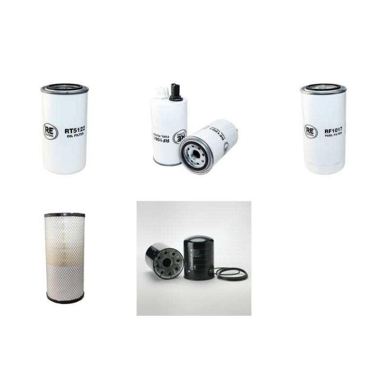 KASSBOHRER PAANA 125 Filter Service Kit w/Cummins QSB4.5 Eng.   YR  2009- 115 CH