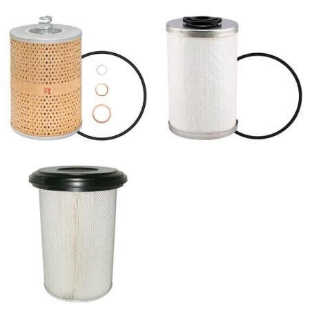 KASSBOHRER PB 200 D Filter Service Kit Air Oil Fuel Filters w/MERCEDES OM362LA Eng.     191 CH