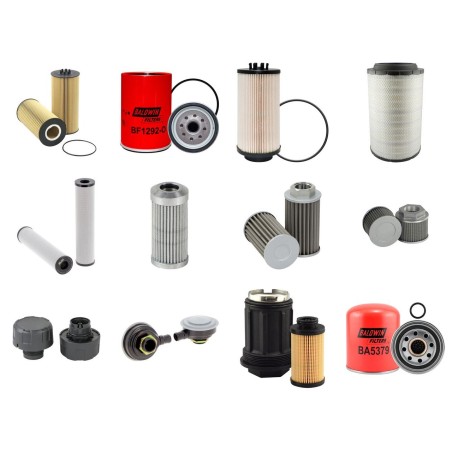 KASSBOHRER PB 600 POLAR Filter Service Kit w/MERCEDES OM460LATIER4I Eng.   YR  2012- 530 CH