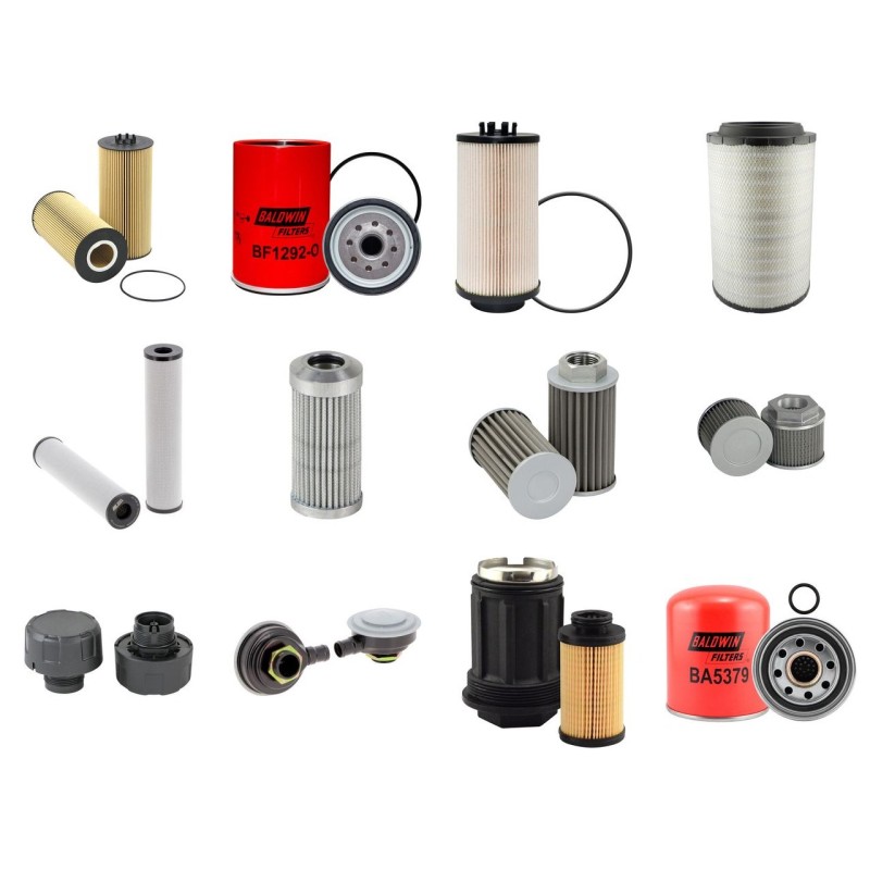 KASSBOHRER PB 600 SCR BLUE IQ Filter Service Kit w/MERCEDES OM460LATIER4I Eng.   YR  2014- 455 CH
