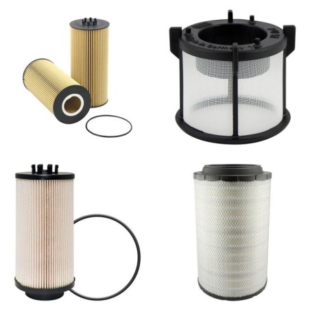 KASSBOHRER PB 600/W Filter Service Kit w/MERCEDES OM460LA Eng.   YR  2006- 400 CH