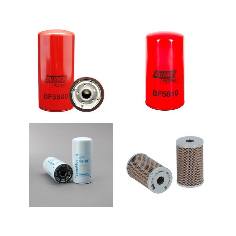 KASSBOHRER S 215 HDH-2 Filter Service Kit w/DETROIT D.DDA Eng.   YR  09.85-02.99 400 CH