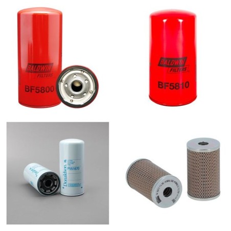 KASSBOHRER S 215 HDH-2 Filter Service Kit w/DETROIT D.DDA Eng.   YR  09.85-02.99 400 CH