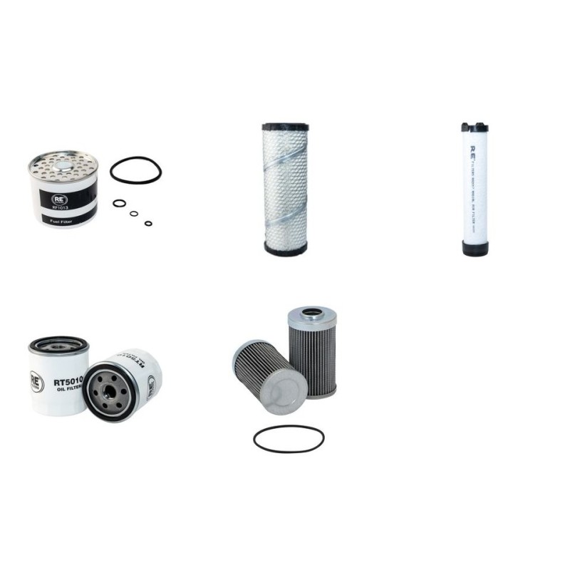 AGRIA DH 350 AHG Filter Service Kit w/Perkins 404D2-22 Eng.