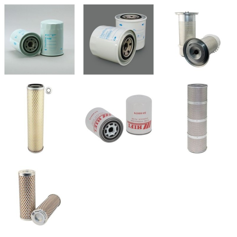 KATO 120 R Filter Service Kit w/Mitsubishi 4D34TLE2A Eng.