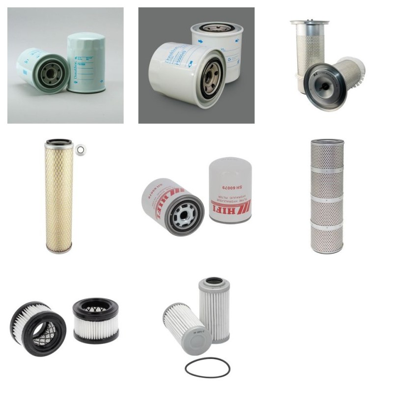 KATO HD 512 Filter Service Kit w/Mitsubishi 4D34T Eng.