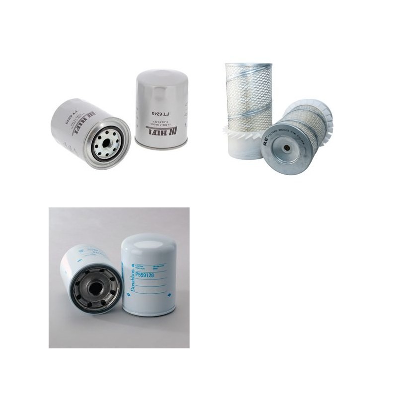 KAWASAKI 60 Z IV-2 Filter Service Kit Air Oil Fuel Filters w/ISUZU  Eng.