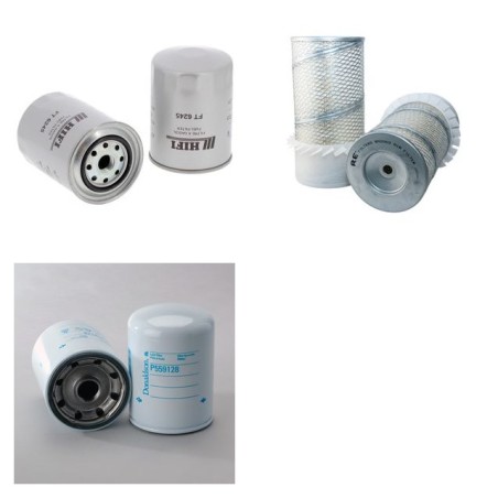 KAWASAKI 60 Z IV-2 Filter Service Kit Air Oil Fuel Filters w/ISUZU  Eng.