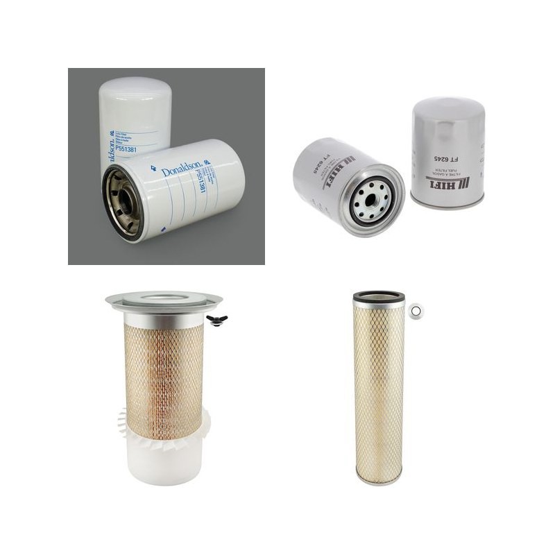 KAWASAKI 65 Z IV Filter Service Kit Air Oil Fuel Filters w/HINO  Eng.