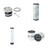 AGRIA DH 350 AHG Filter Service Kit Air Oil Fuel Filters w/Perkins 404D2-22 Eng.