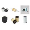 KAWASAKI MULE 2510 DIESEL 4X4 Filter Service Kit w/KAWASAKI  Eng.