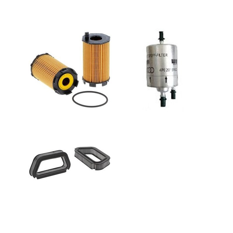 AUDI S 8 5.2 V10 Filter Service Kit w/ BSM Eng.   YR  06.06-03.10 450 CH 4E
