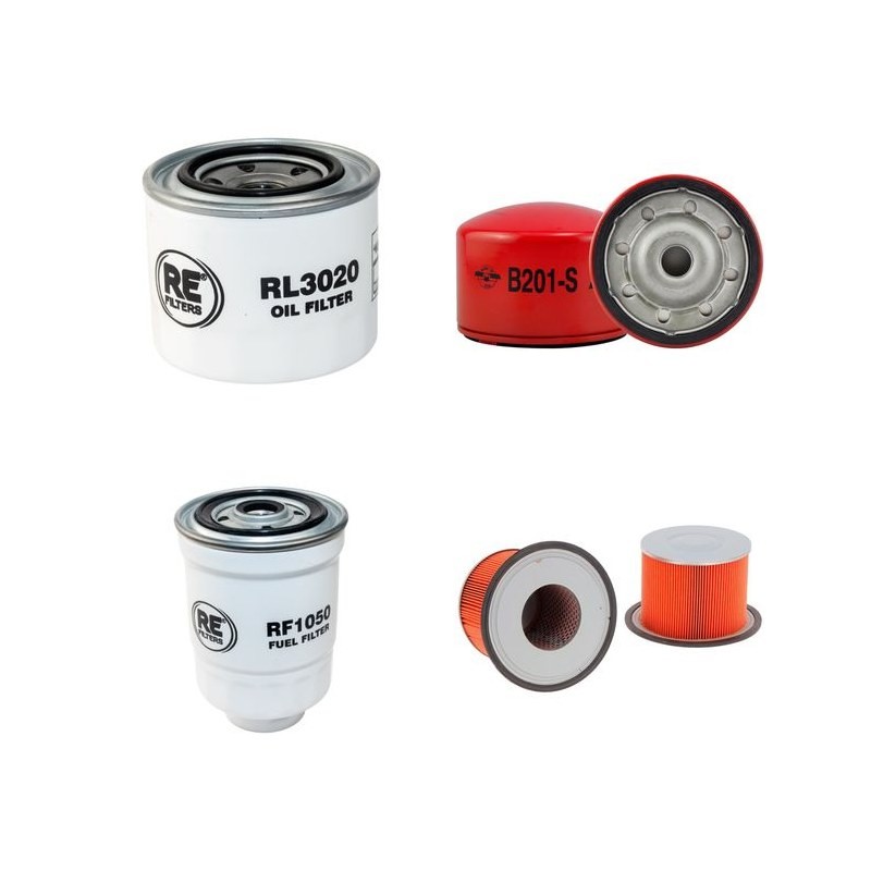 KIA BESTA 2.2 D Filter Service Kit w/ R2 Eng.   YR  02.96- 65 CH TA24