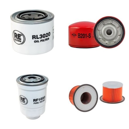 KIA BESTA 2.2 D Filter Service Kit w/ R2 Eng.   YR  02.96- 65 CH TA24