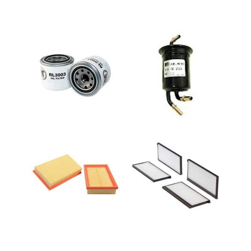 KIA CARENS II 1.6 16V Filter Service Kit      YR  07.02- 105 CH FJ
